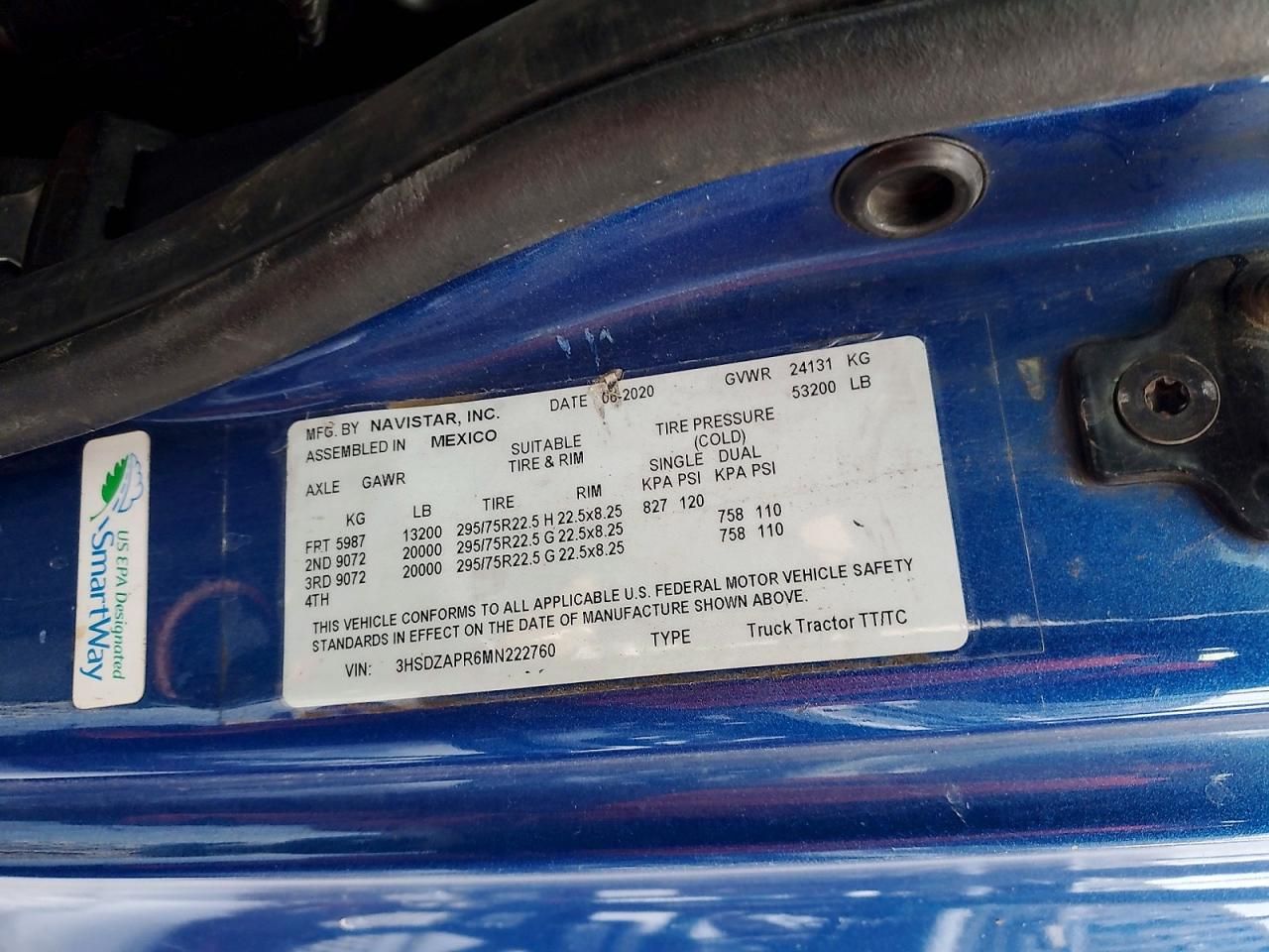 2021 International LT625