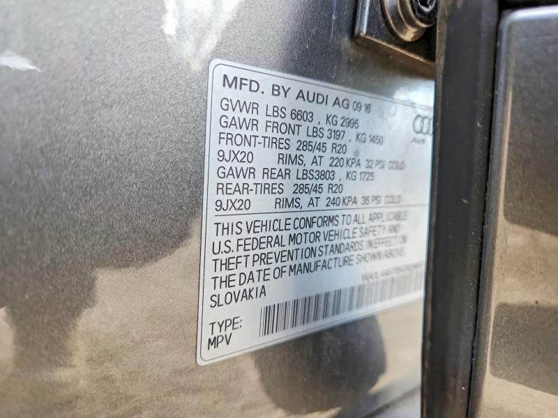 2017 Audi Q7 Premium Plus