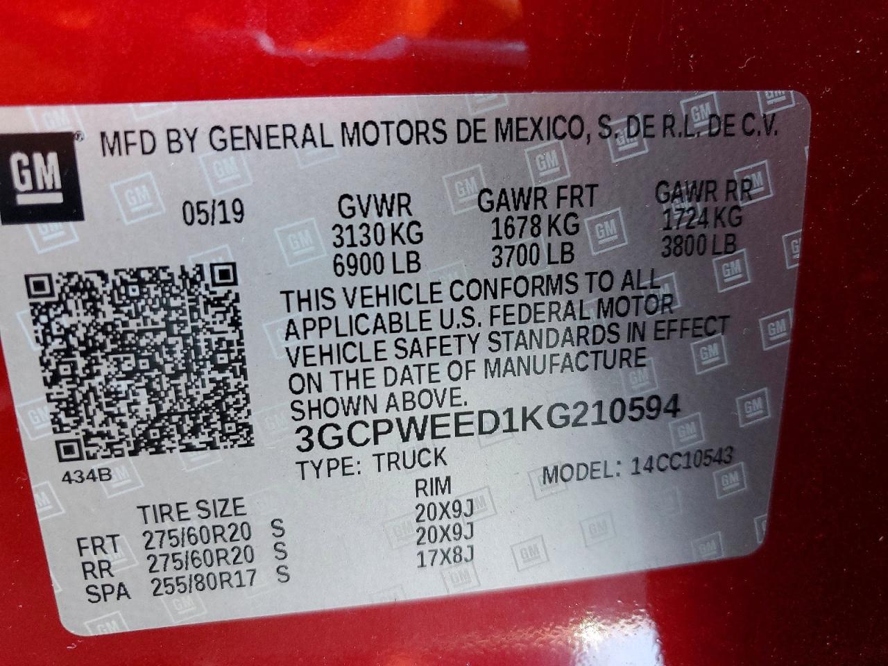 2019 Chevrolet Silverado C1500 LTZ