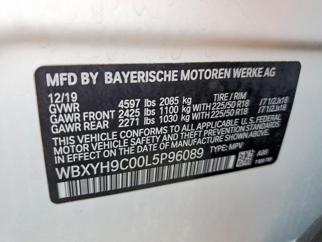 2020 BMW X2 Sdrive28i