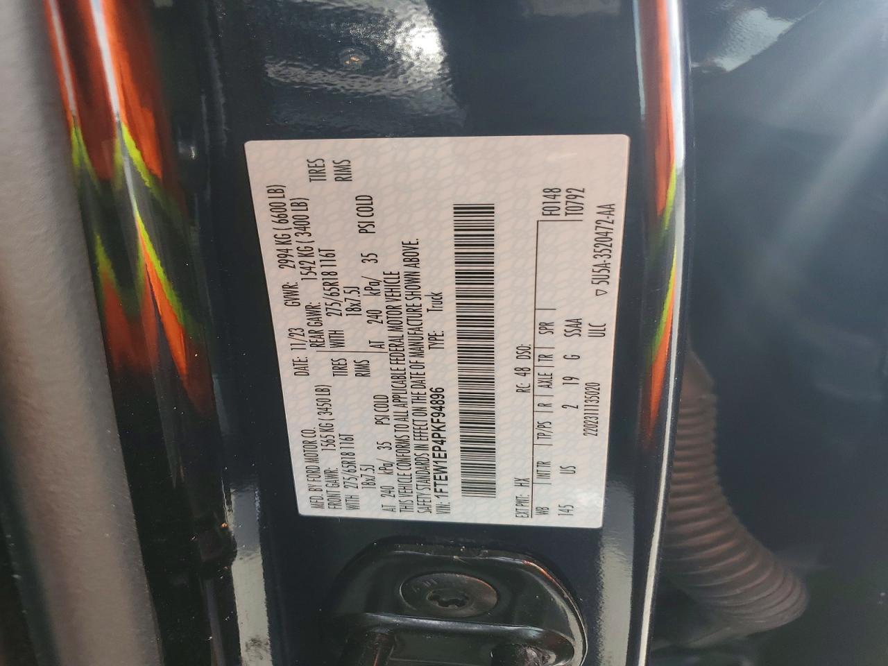 2023 Ford F150 Supercrew