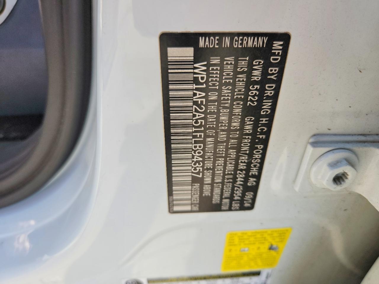 2015 Porsche Macan Turbo