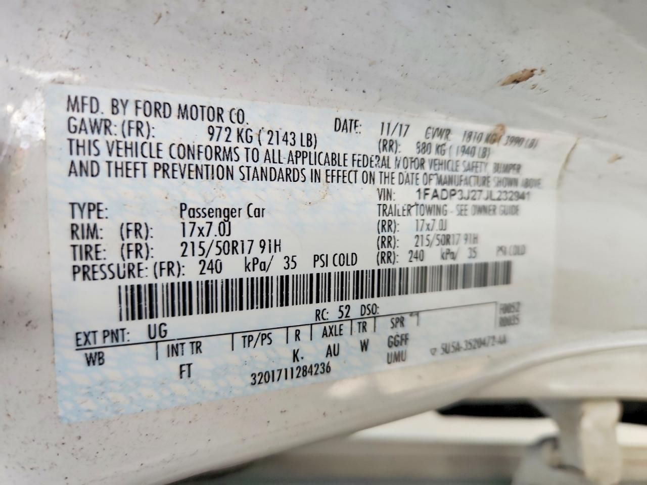 2018 Ford Focus Titanium