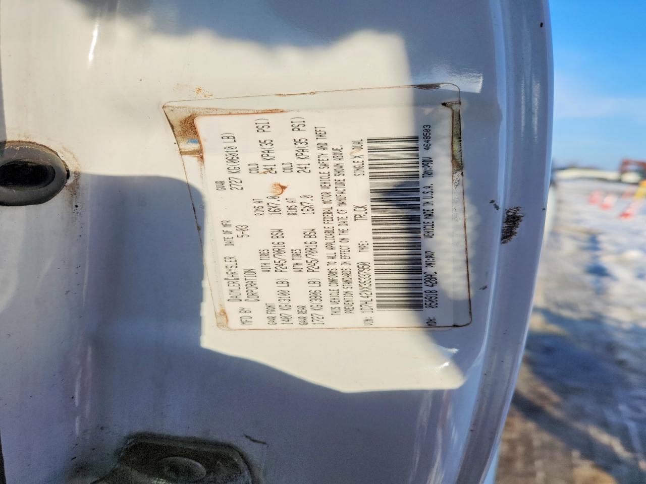 2003 Dodge Dakota slt