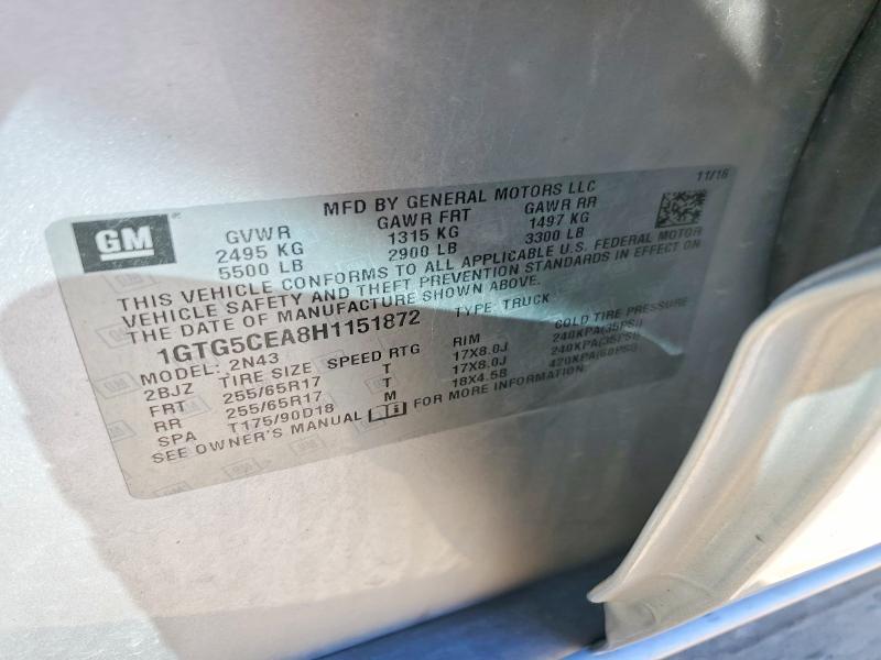 2017 GMC Canyon SLE