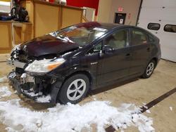 Salvage cars for sale from Copart Exeter, RI: 2013 Toyota Prius