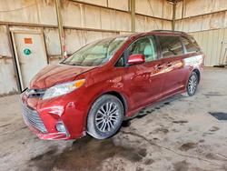 Salvage cars for sale from Copart Phoenix, AZ: 2020 Toyota Sienna xle