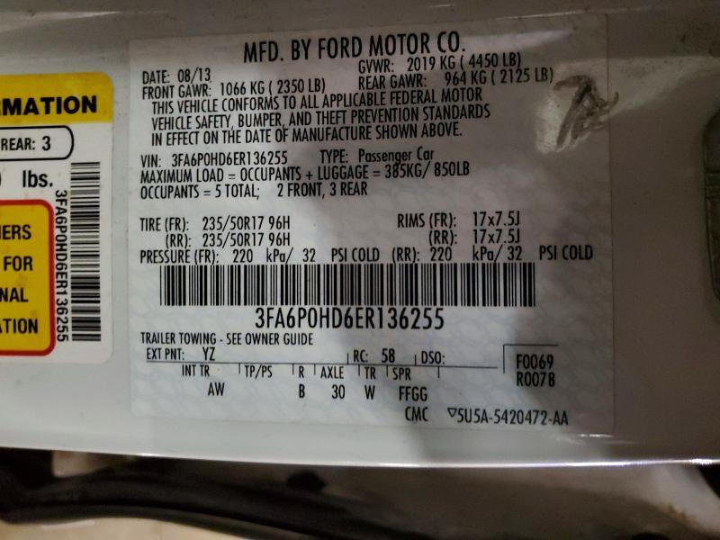 2014 Ford Fusion se