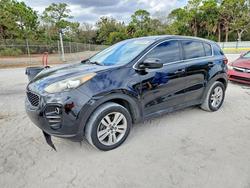 KIA salvage cars for sale: 2017 KIA Sportage lx
