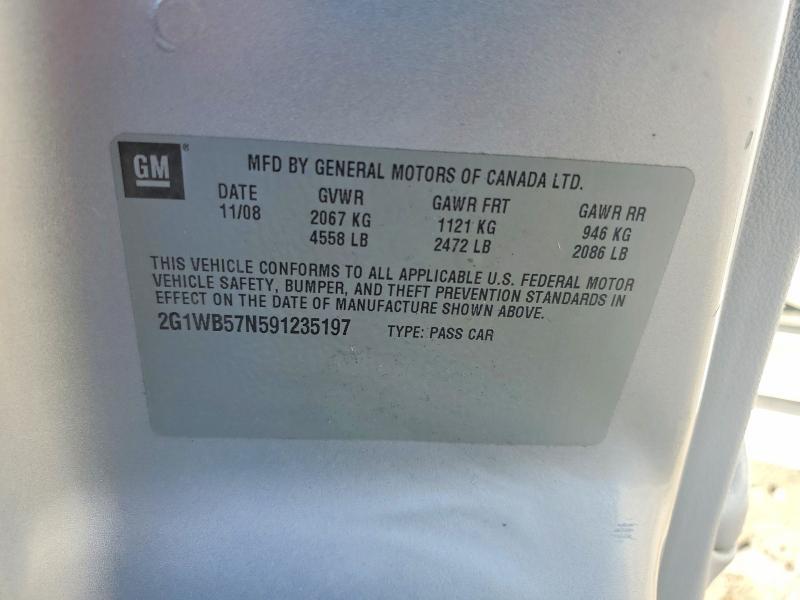 2009 Chevrolet Impala 4D