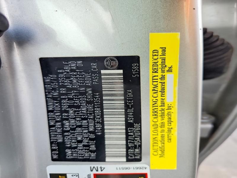 2011 Toyota Camry Base