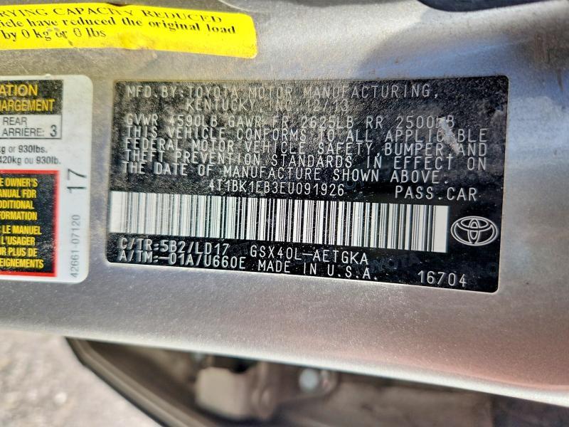 2014 Toyota Avalon Base