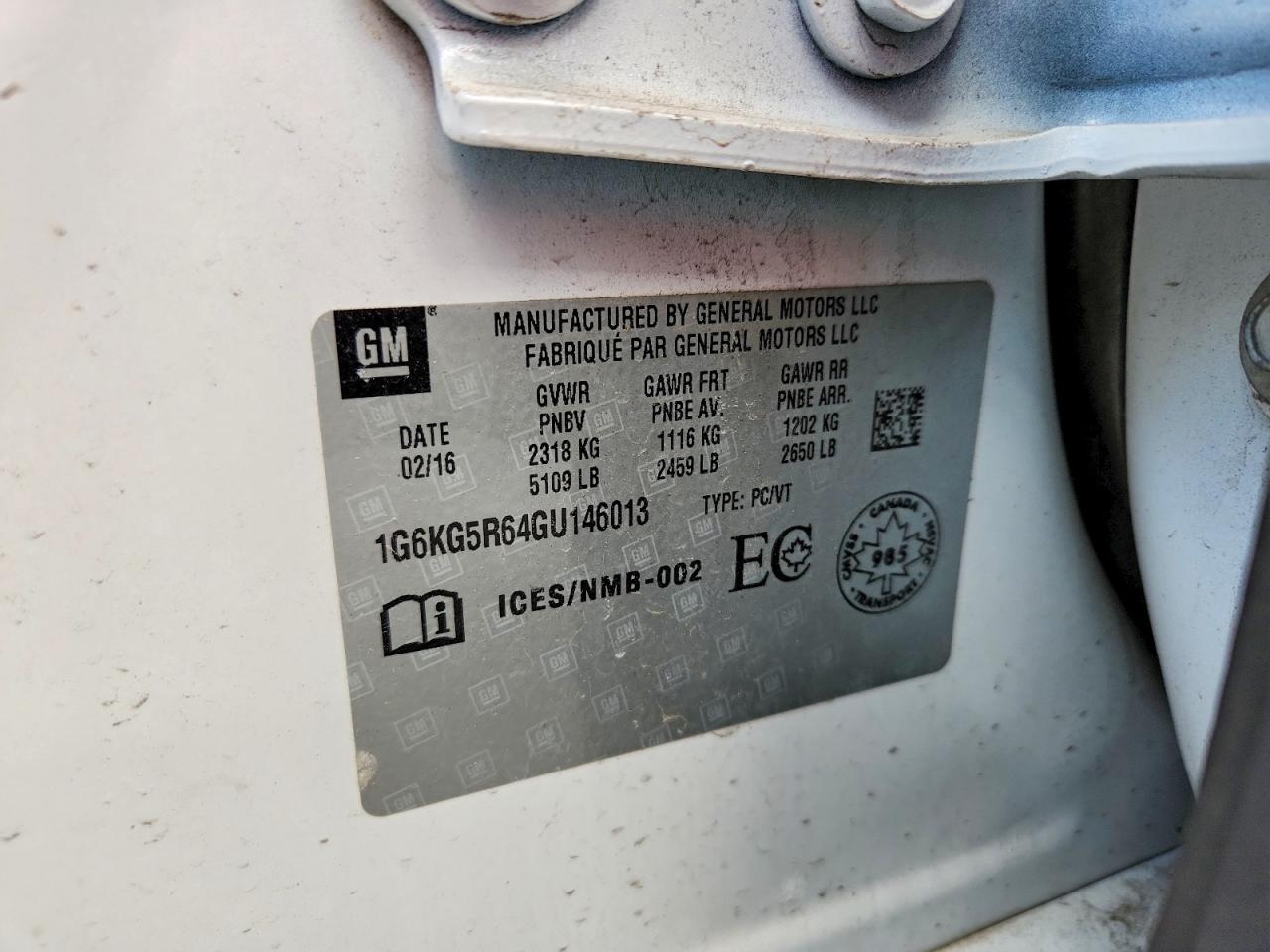 2016 Cadillac CT6 Premium