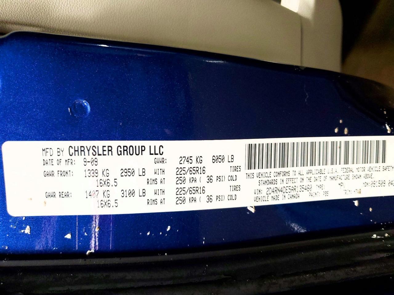 2010 Dodge Grand Caravan se