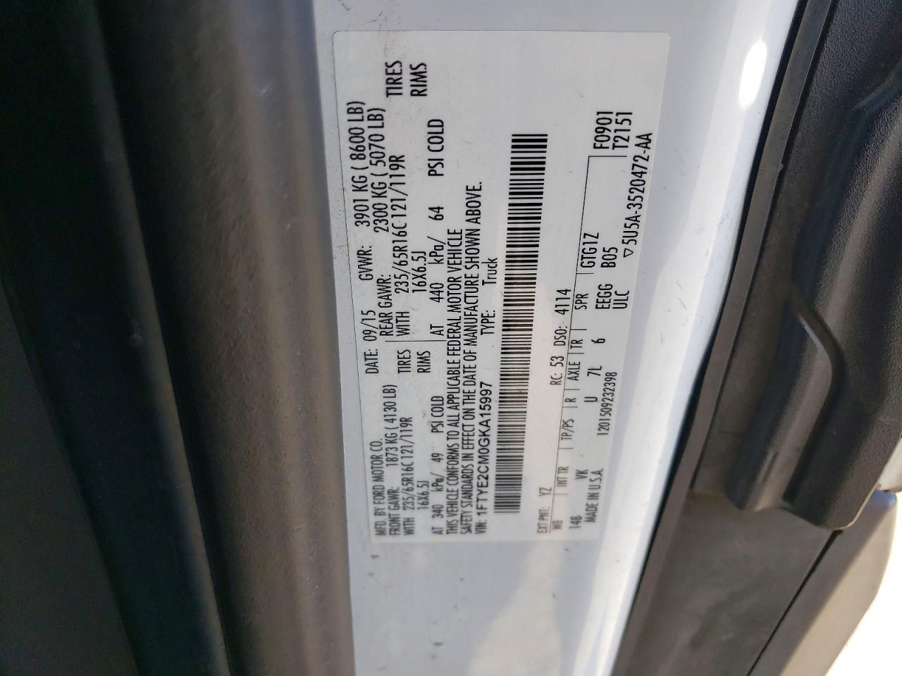 2016 Ford Transit T-150