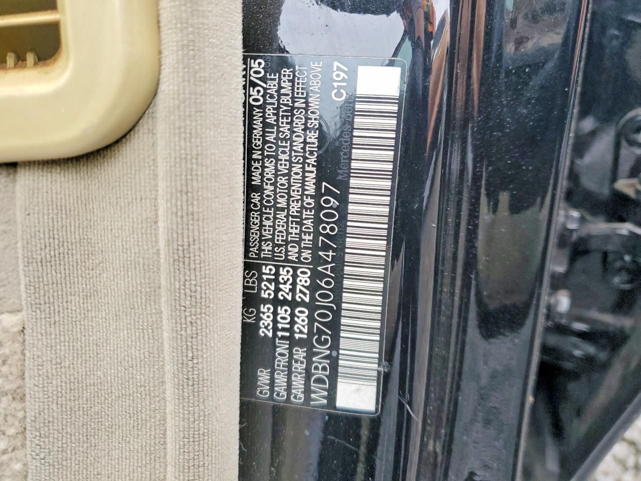 2006 Mercedes-Benz S 430