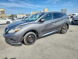 Nissan salvage cars for sale: 2018 Nissan Murano s