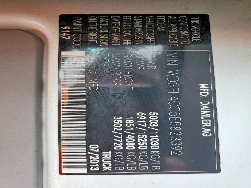 2014 Mercedes-Benz Sprinter 3500 Delivery Van