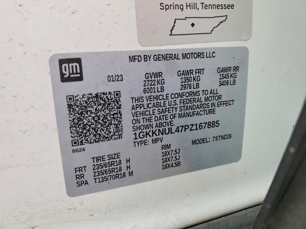 2023 GMC Acadia slt