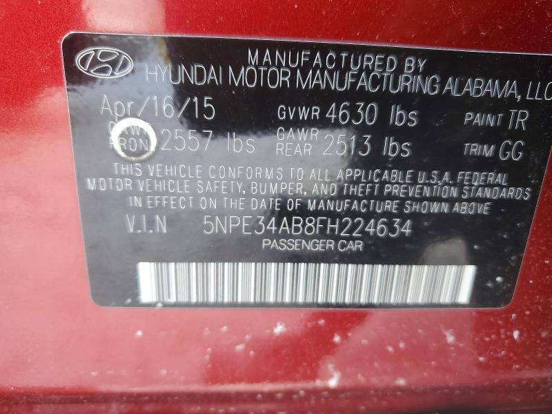 2015 Hyundai Sonata Sport