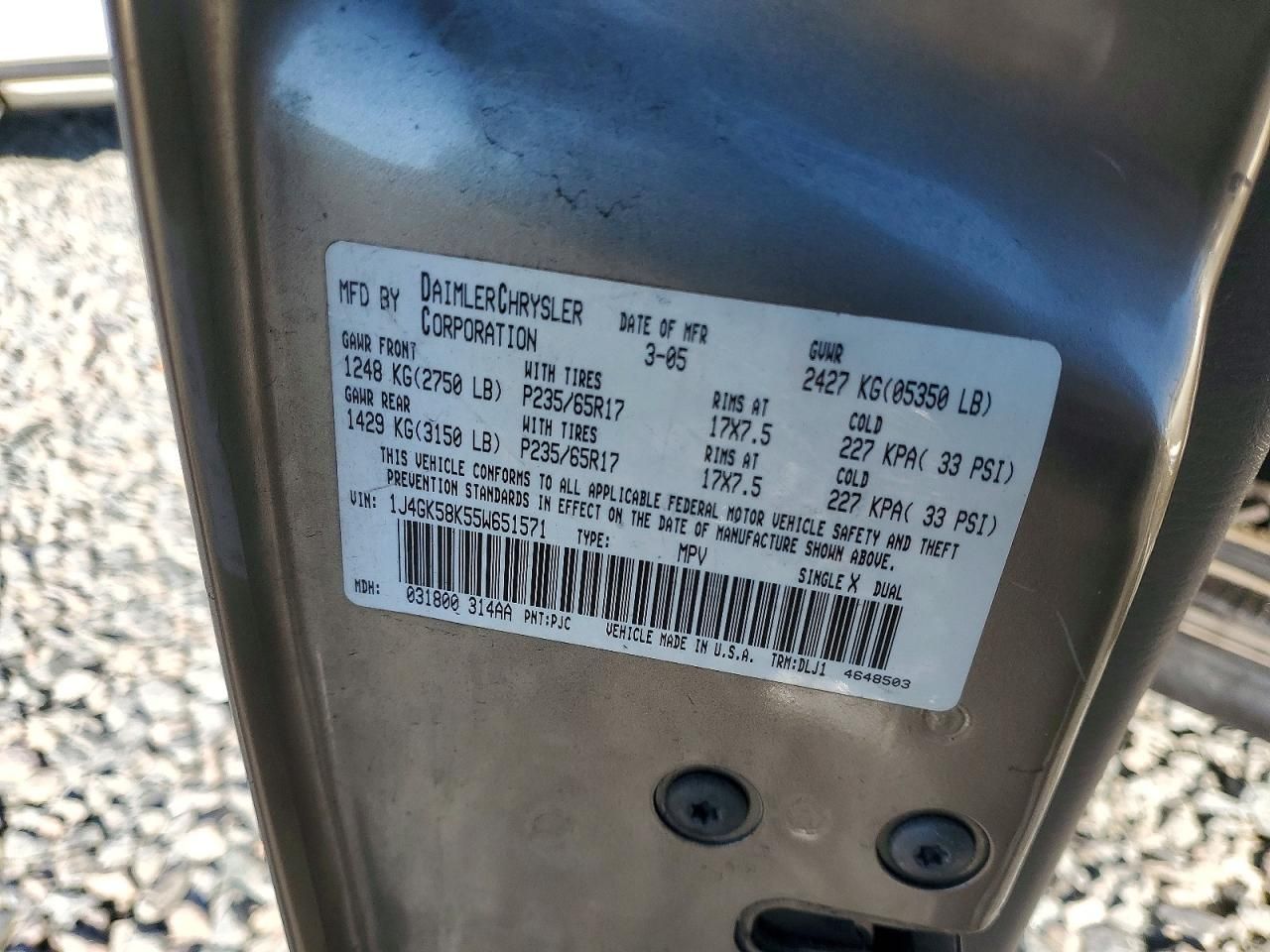 2005 Jeep Liberty Limited