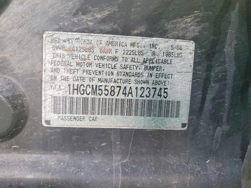 2004 Honda Accord ex