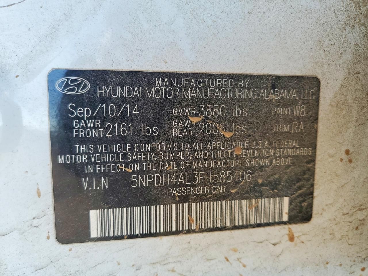 2015 Hyundai Elantra se