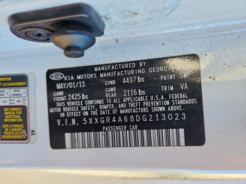 2013 KIA Optima sx