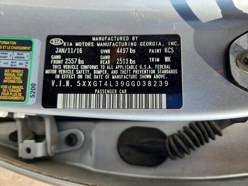 2016 KIA Optima