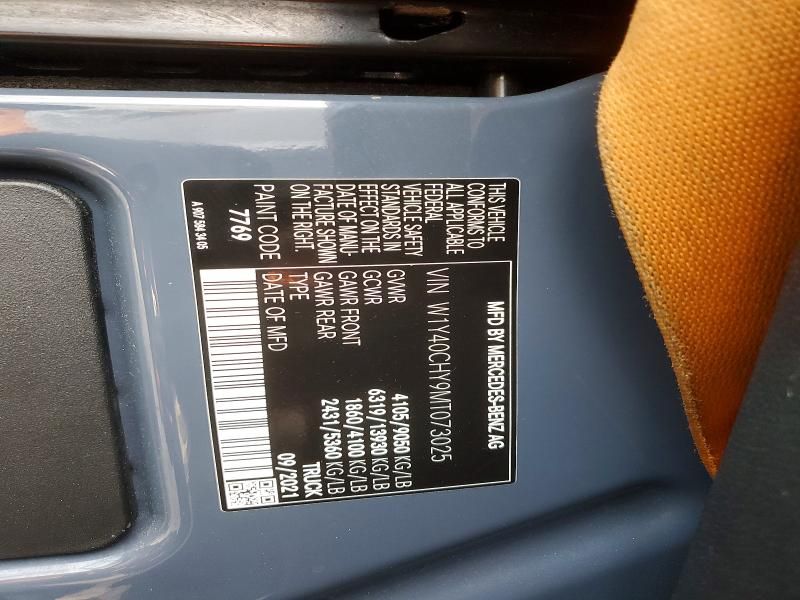 2021 Mercedes-Benz 2021 Mercedes Benz Sprinter 2500 Delivery Van