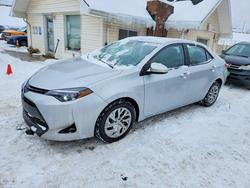 Salvage cars for sale from Copart Northfield, OH: 2017 Toyota Corolla l