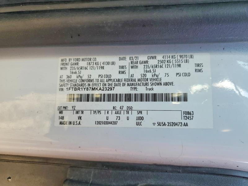 2021 Ford Transit 250 Delivery van