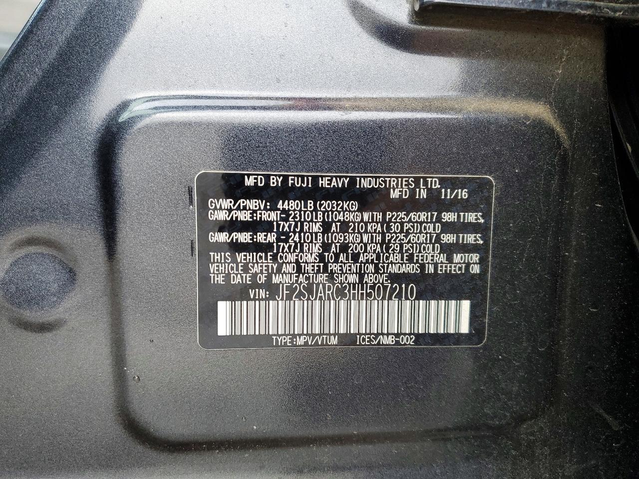 2017 Subaru Forester 2.5i Limited
