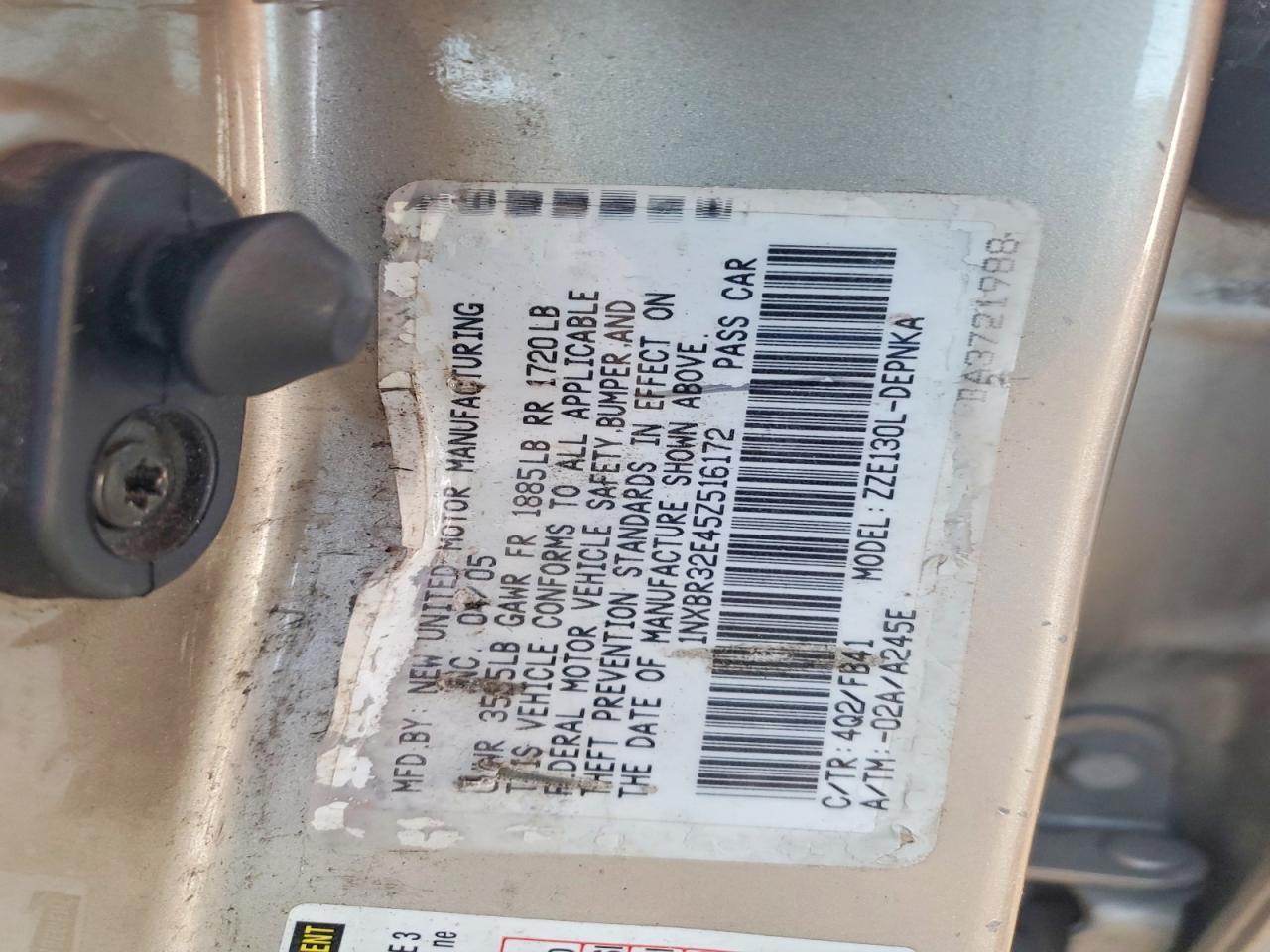 2005 Toyota Corolla ce