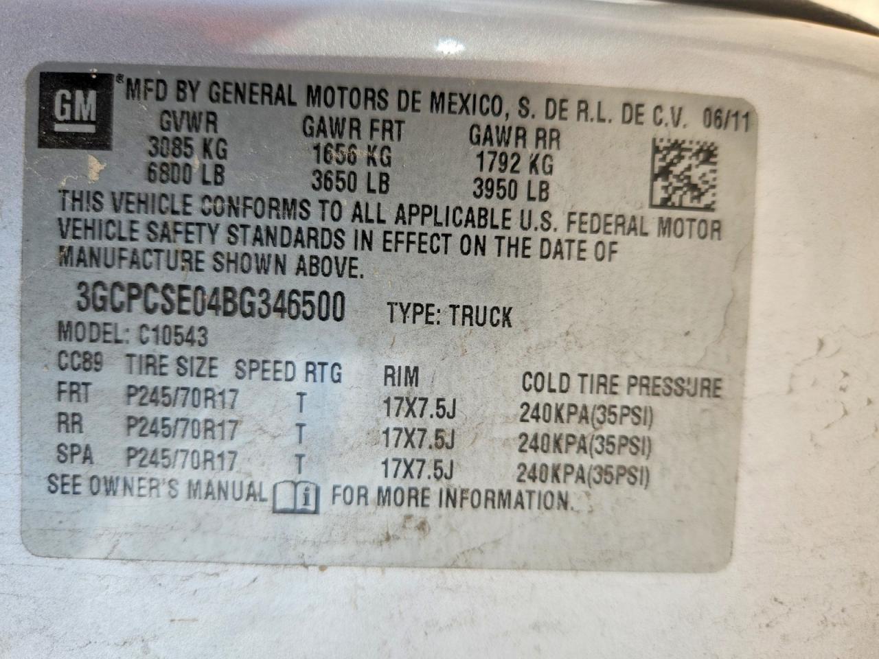 2011 Chevrolet Silverado C1500 LT