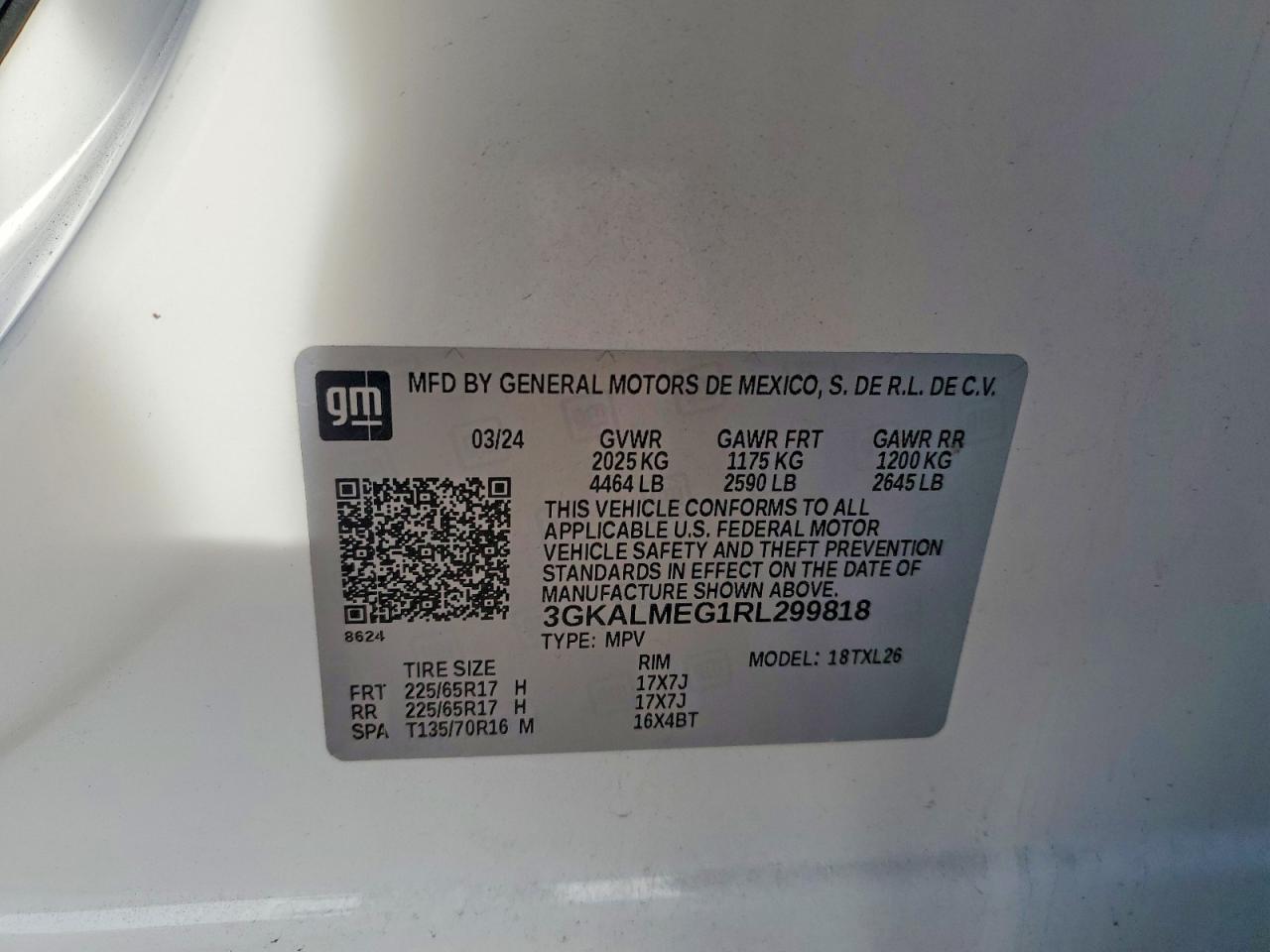 2024 GMC Terrain sle