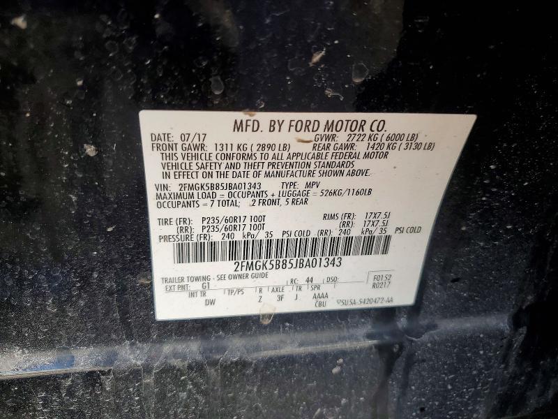 2018 Ford Flex se
