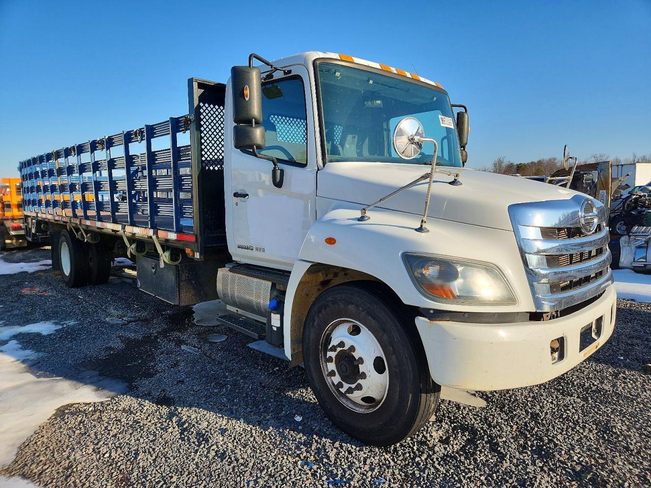 2017 Hino 258/268 Flatbed Truck