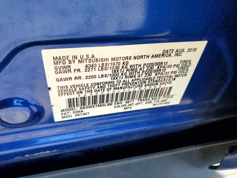 2015 Mitsubishi Outlander Sport es