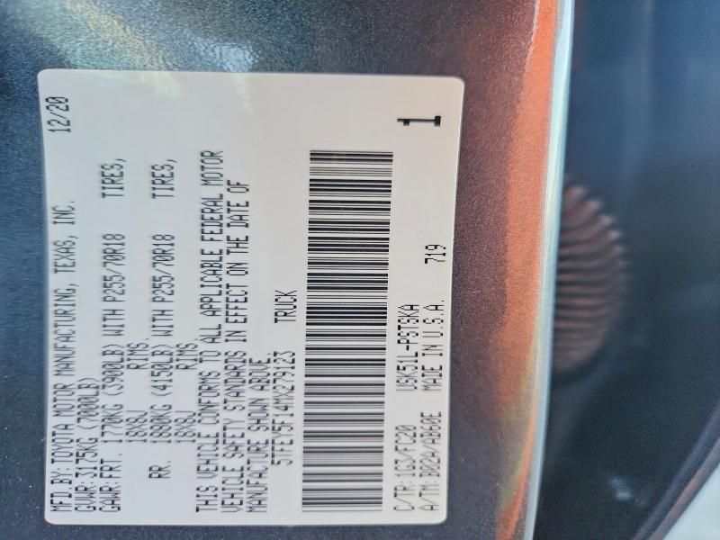 2021 Toyota Tundra Crewmax SR5