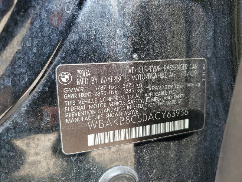 2010 BMW 750 li
