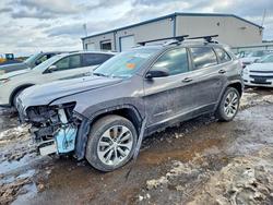 Jeep salvage cars for sale: 2019 Jeep Cherokee Overland