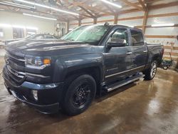 Salvage trucks for sale at Pekin, IL auction: 2017 Chevrolet Silverado K1500 LTZ