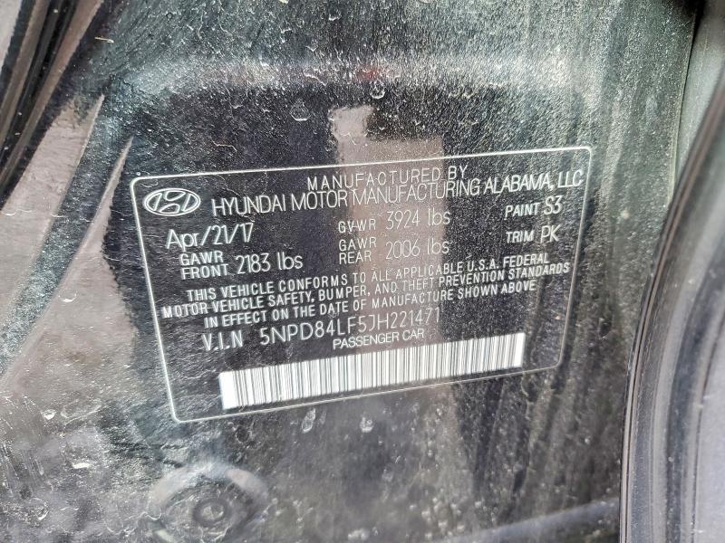 2018 Hyundai Elantra sel