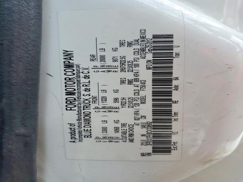 2012 Ford F750 Super Duty Digger Derrick Truck