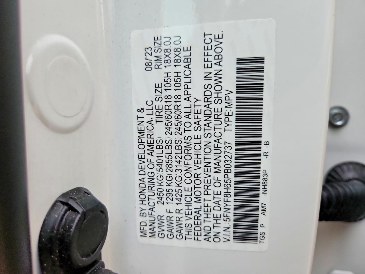 2023 Honda Passport Trail Sport