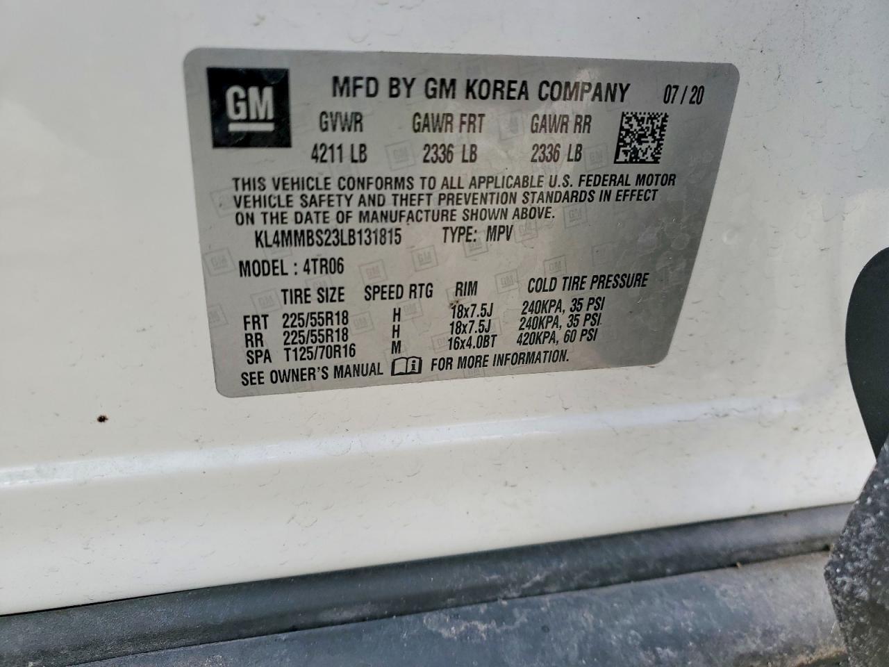 2020 Buick Encore gx Preferred