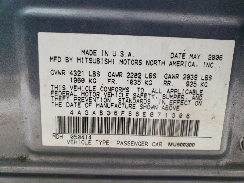 2006 Mitsubishi Galant es Medium