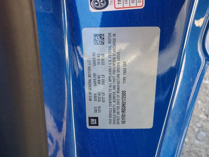 2017 Chevrolet Camaro lt