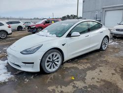 Tesla salvage cars for sale: 2022 Tesla Model 3